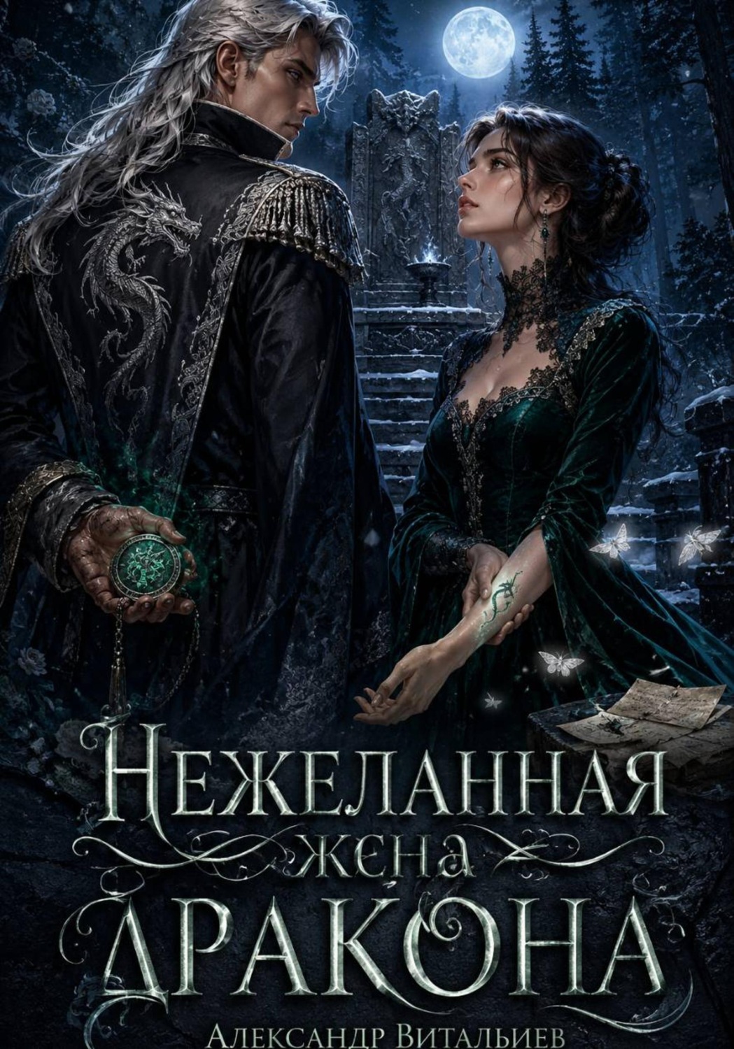 Обложка книги «Нежеланная жена дракона»