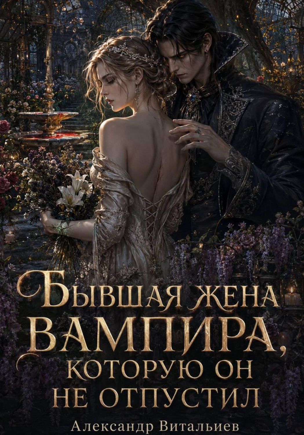 Обложка книги «Бывшая жена вампира, которую он не отпустил»