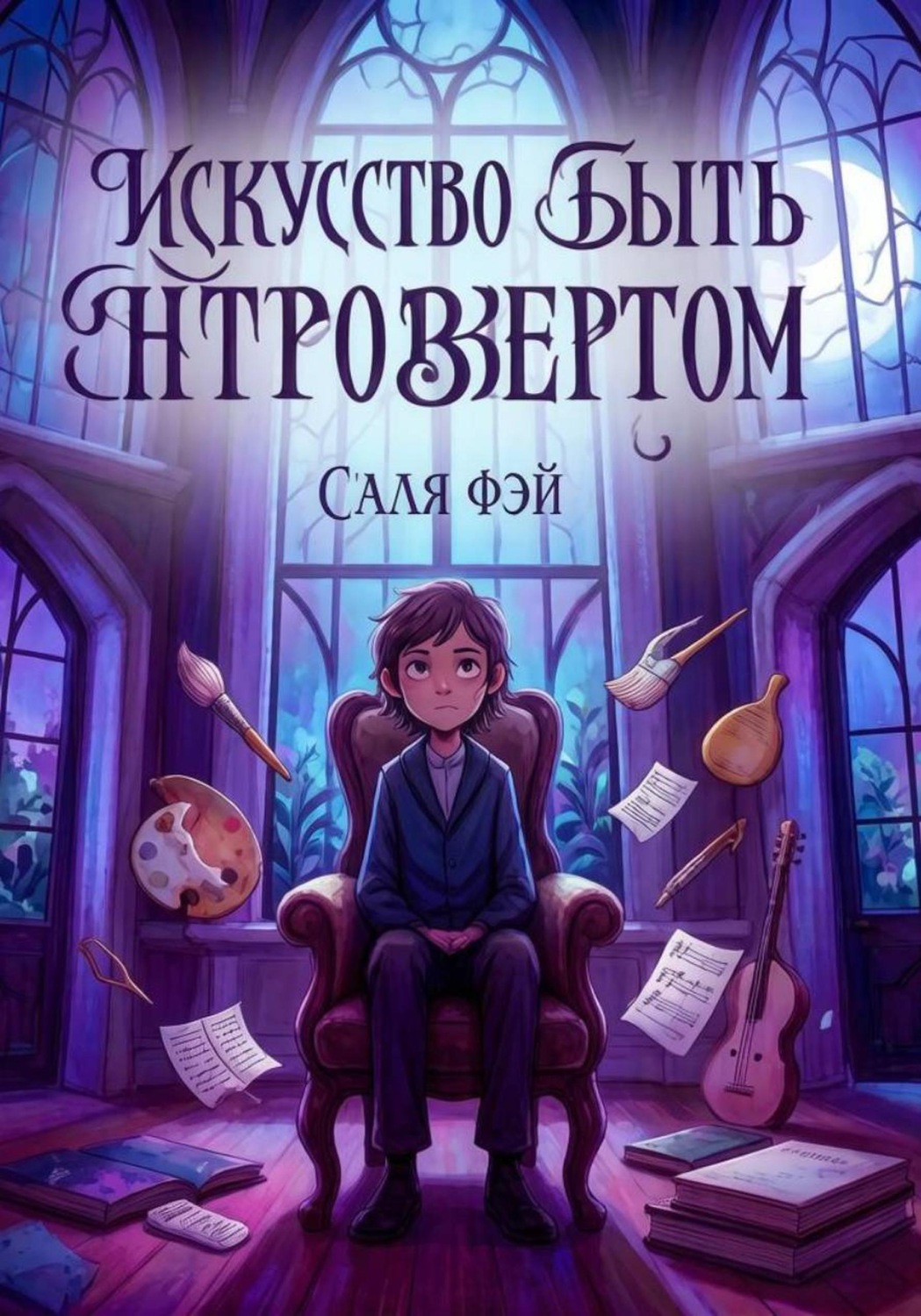Обложка книги «Искусство быть интровертом»
