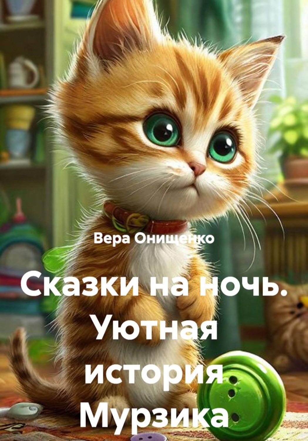 Обложка книги «Сказки на ночь. Уютная история Мурзика»