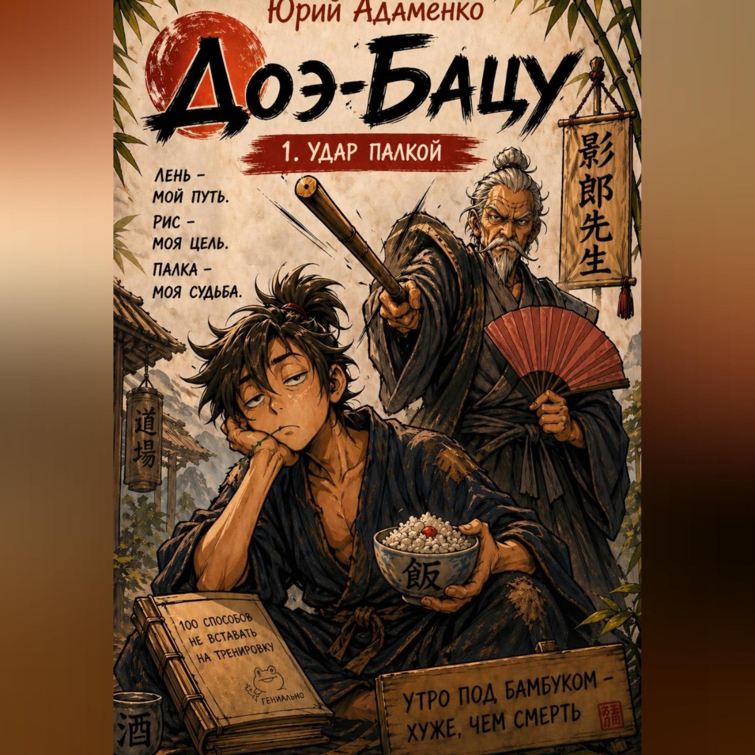 Обложка книги «Доэ-Бацу. 1.Удар палкой»