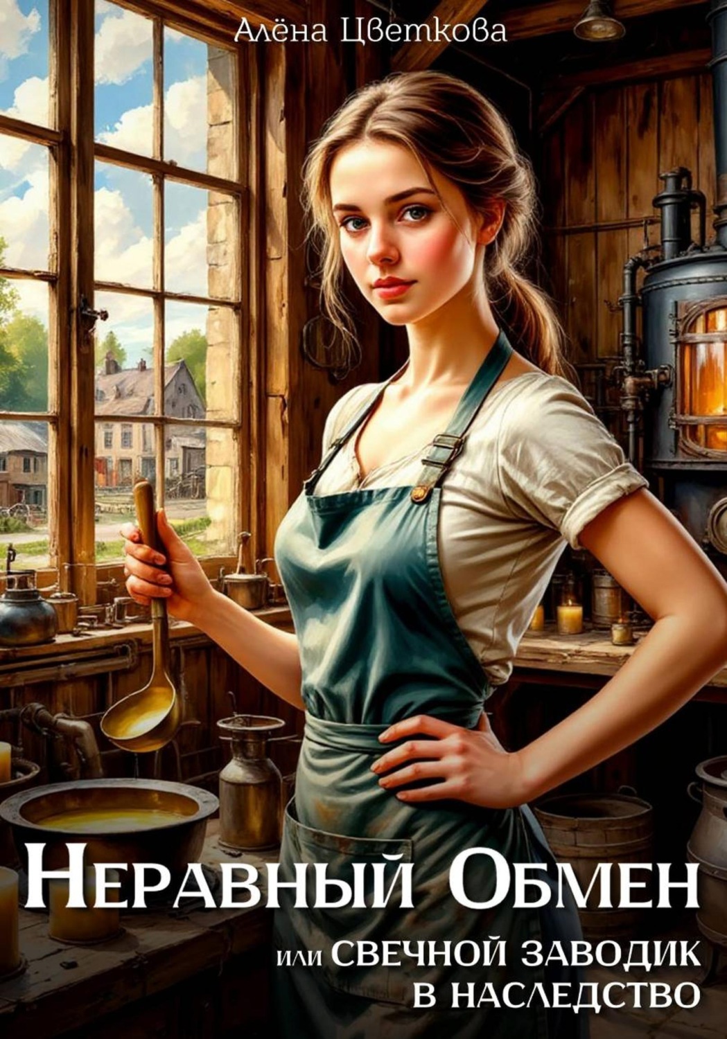 Обложка книги «Неравный обмен, или Свечной заводик в наследство»