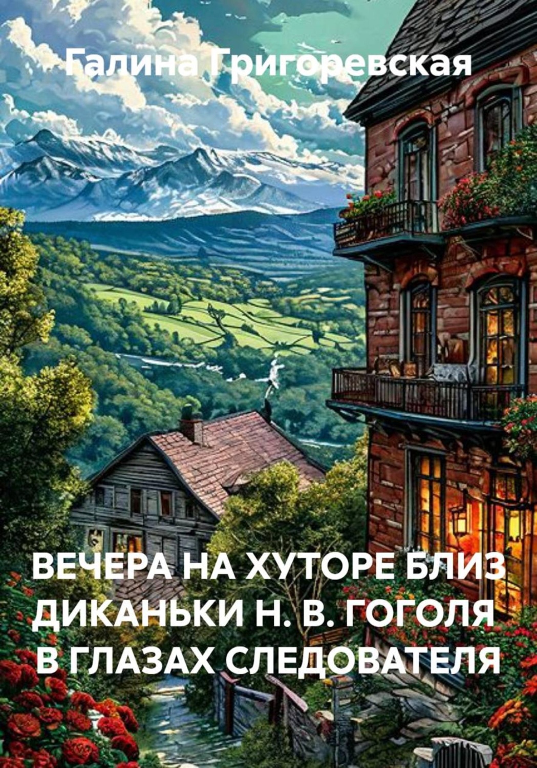 Обложка книги «ВЕЧЕРА НА ХУТОРЕ БЛИЗ ДИКАНЬКИ Н. В. ГОГОЛЯ В ГЛАЗАХ СЛЕДОВАТЕЛЯ»