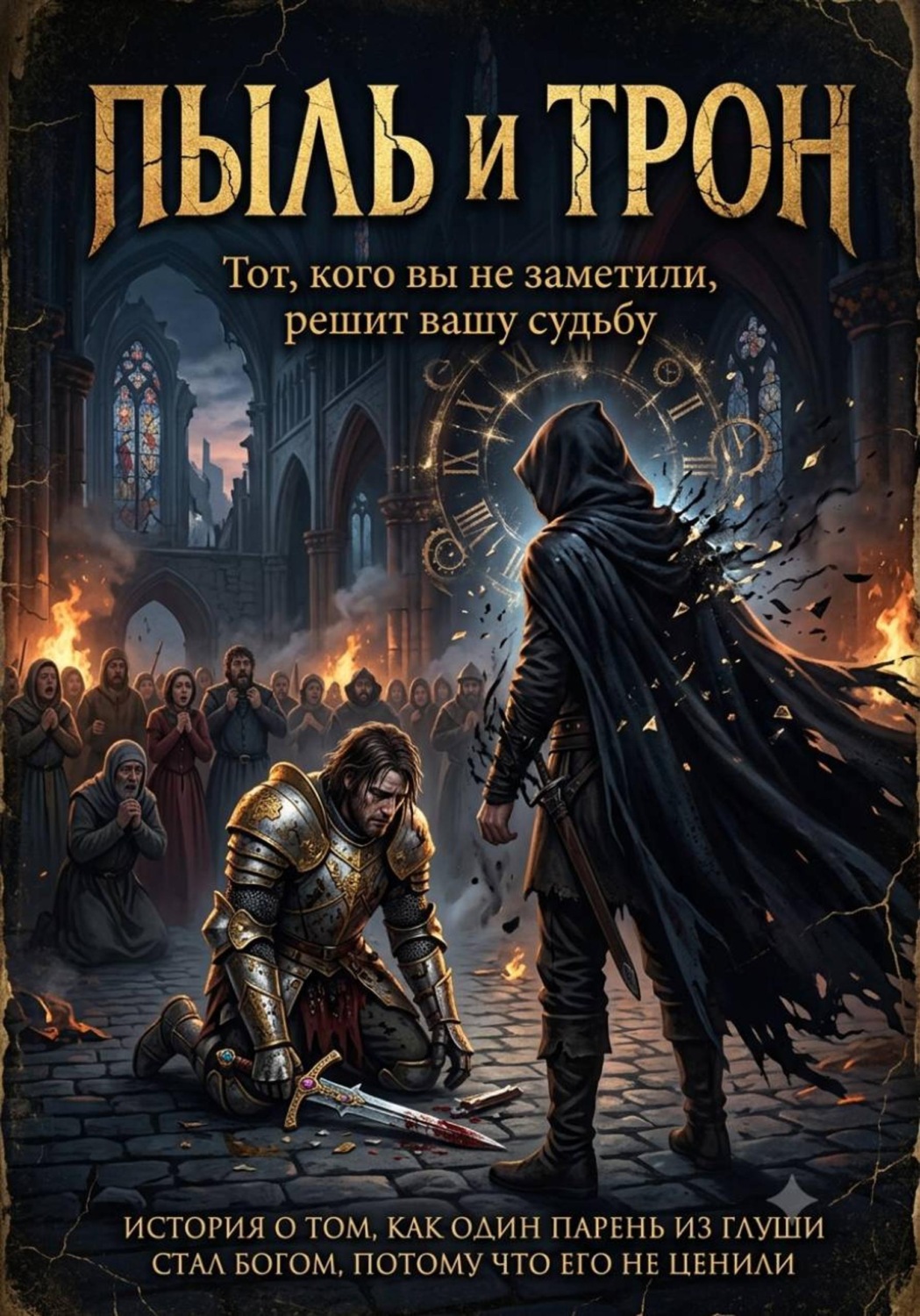 Обложка книги «Пыль и трон. Тот, кого вы не заметили»