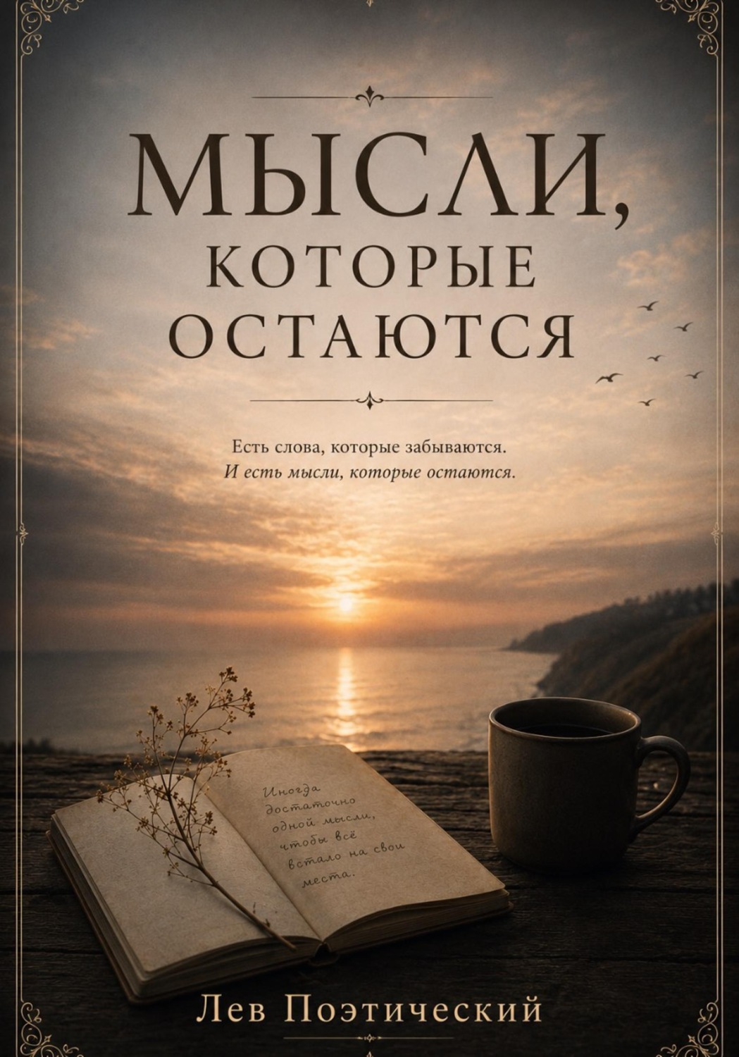 Обложка книги «Мысли, которые остаются»