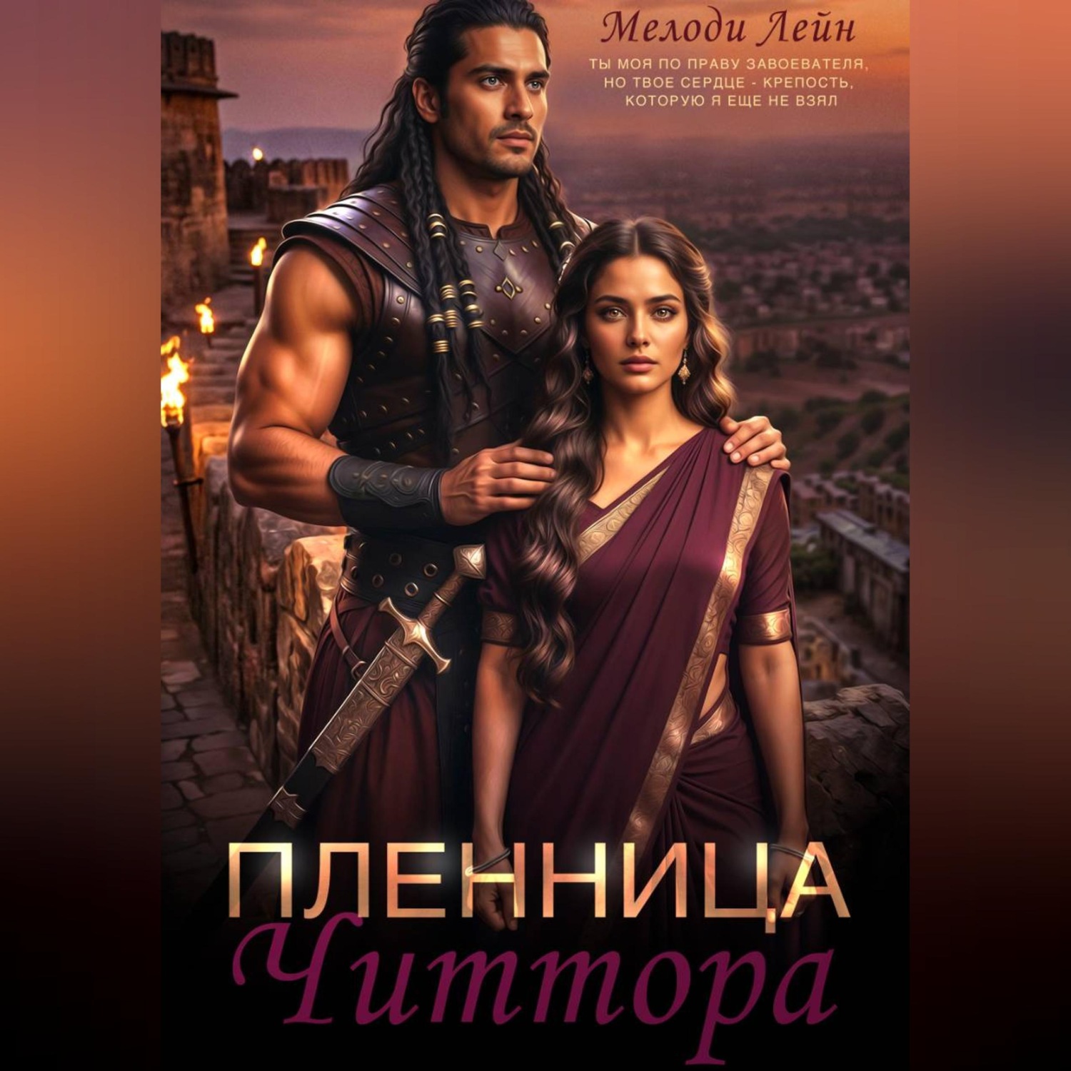 Обложка книги «Пленница Читтора»