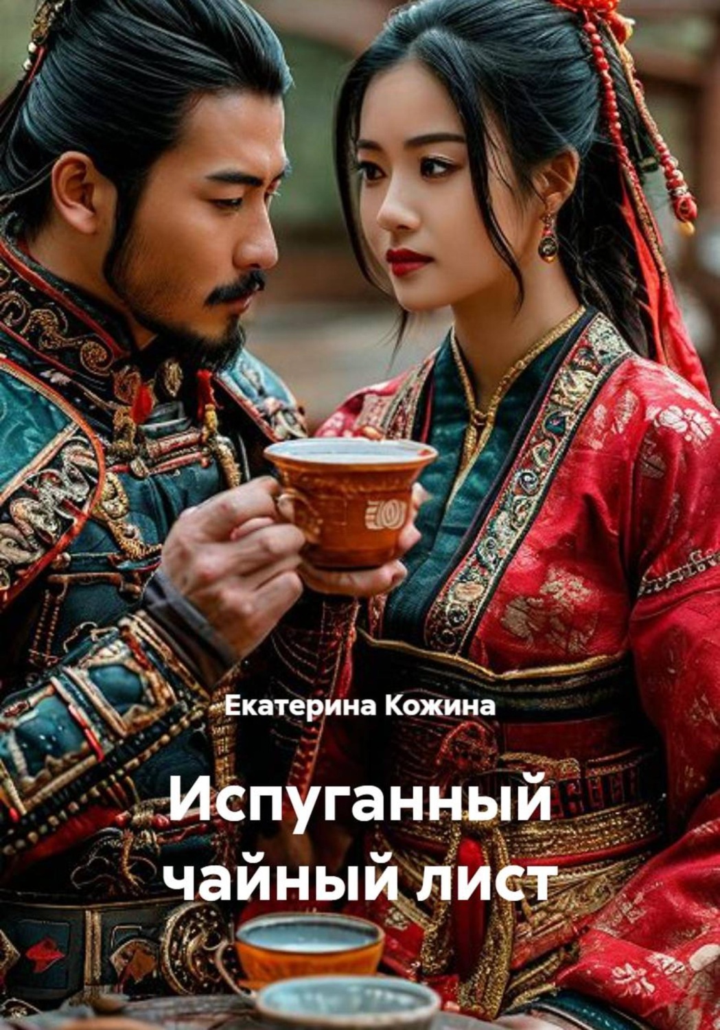 Обложка книги «Испуганный чайный лист»