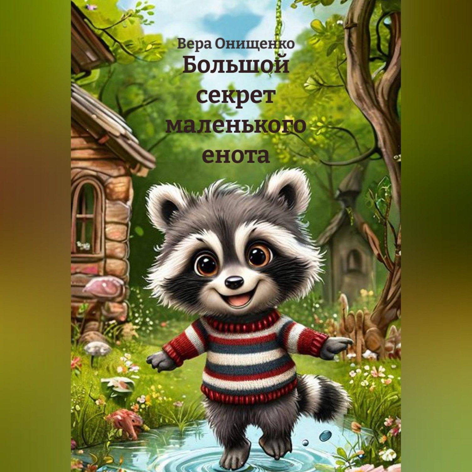 Обложка книги «Большой секрет маленького енота»