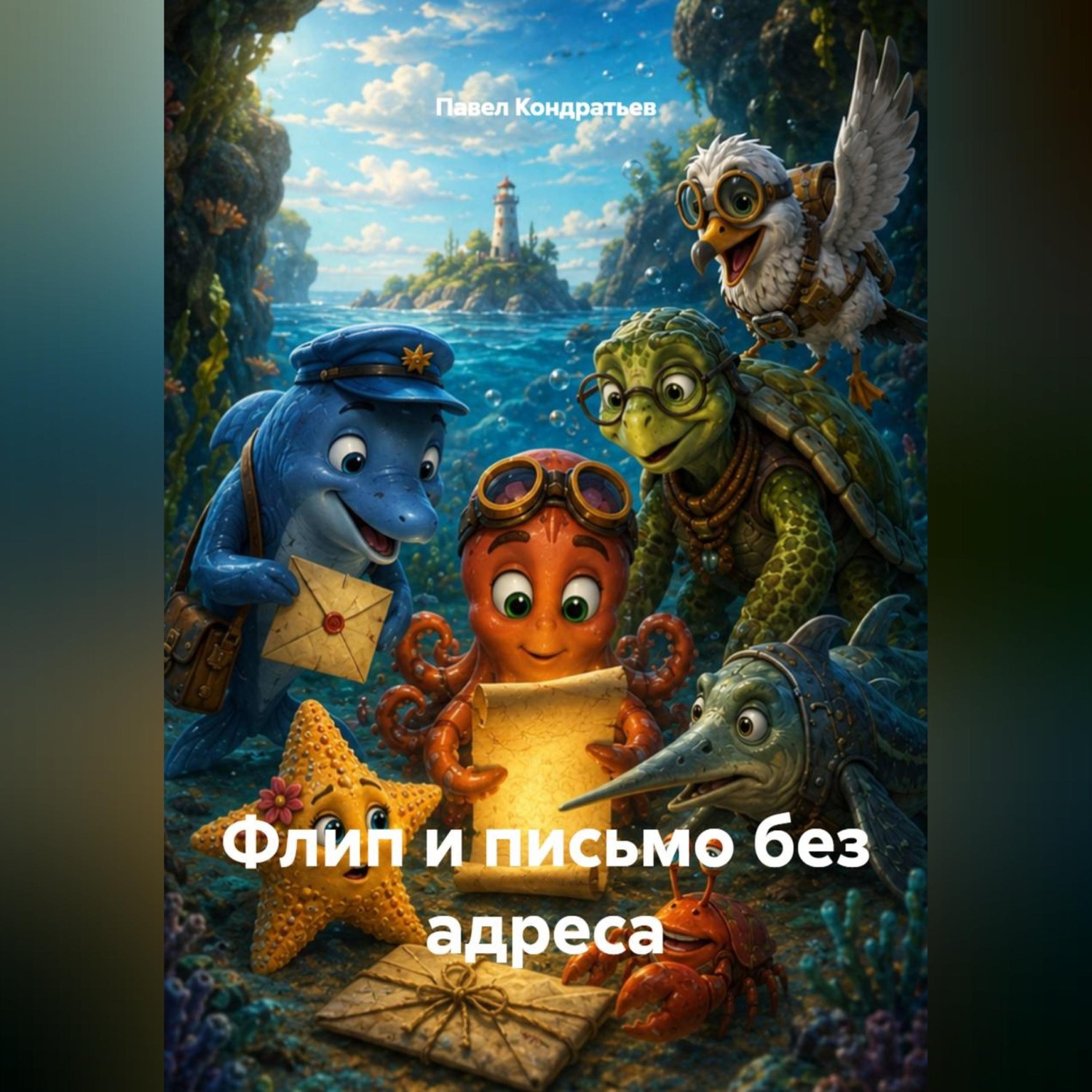 Обложка книги «Флип и письмо без адреса»