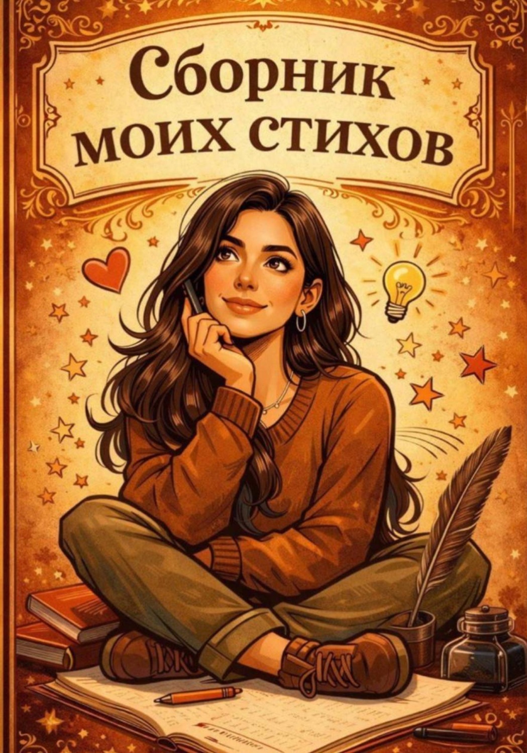 Обложка книги «Сборник моих стихов»