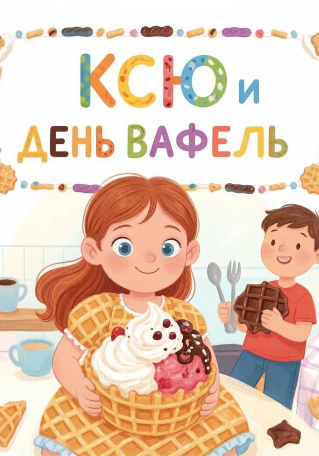 Обложка книги «Ксю и День Вафель»