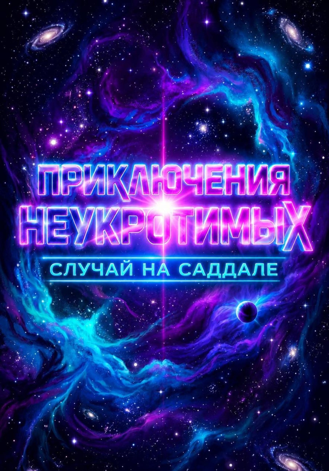 Обложка книги «Приключения Неукротимых. Случай на Саддале»