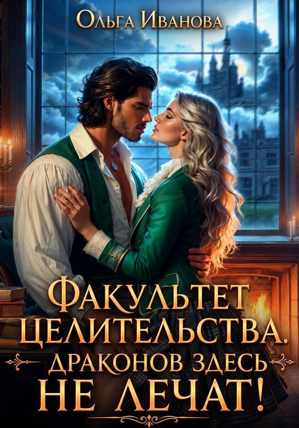 Обложка книги «Факультет целительства, или Драконов здесь не лечат!»