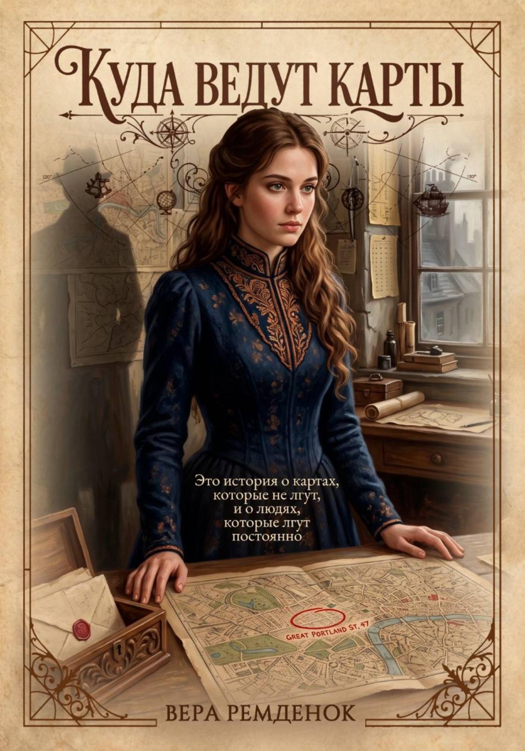 Обложка книги «Куда ведут карты»