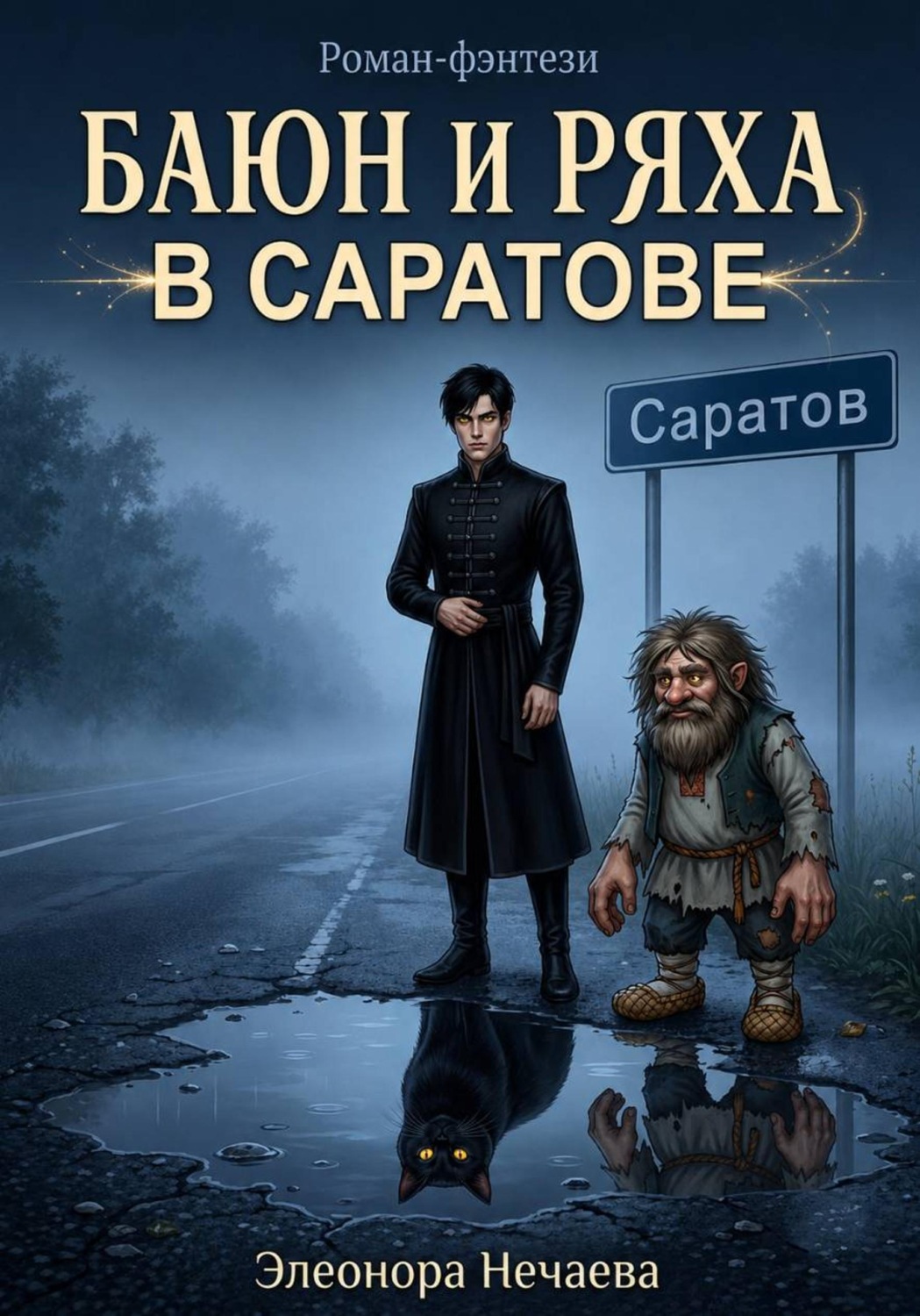 Обложка книги «Баюн и Ряха в Саратове»