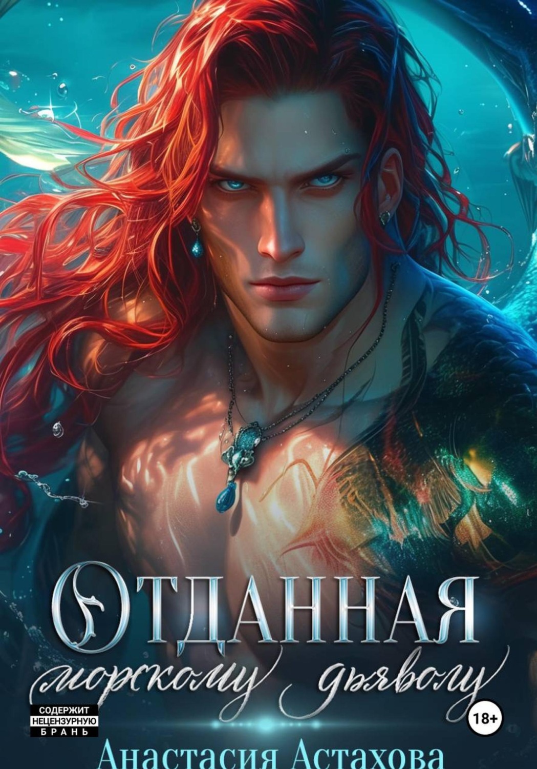 Обложка книги «Отданная морскому дьяволу»