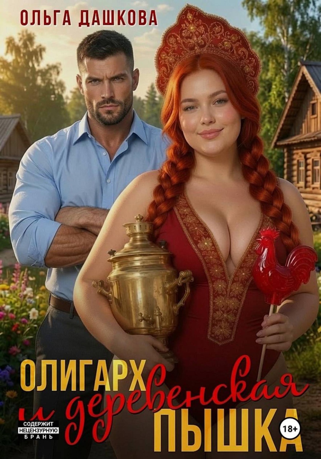 Обложка книги «Олигарх и деревенская Пышка»