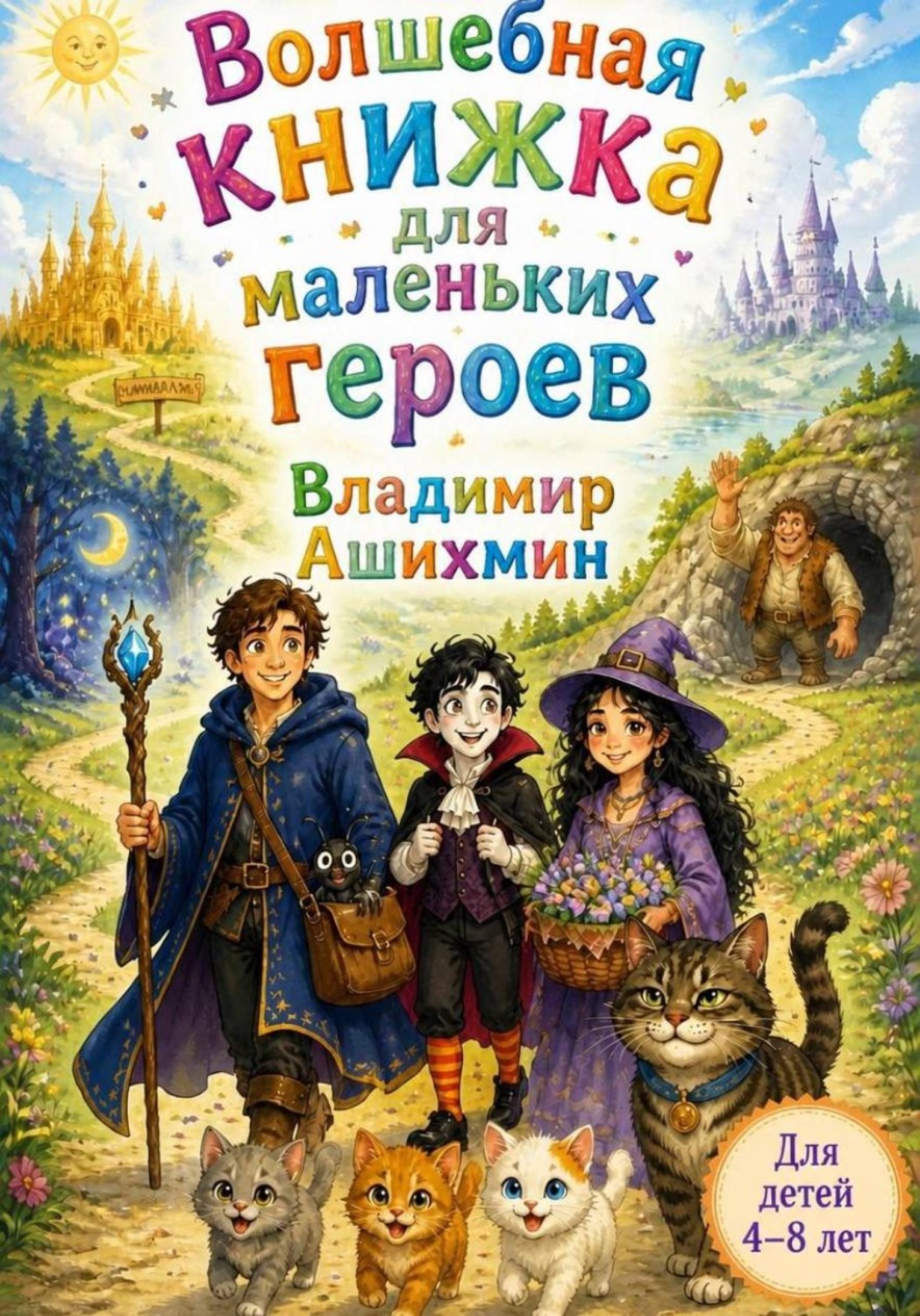 Обложка книги «Волшебная книжка для маленьких героев»