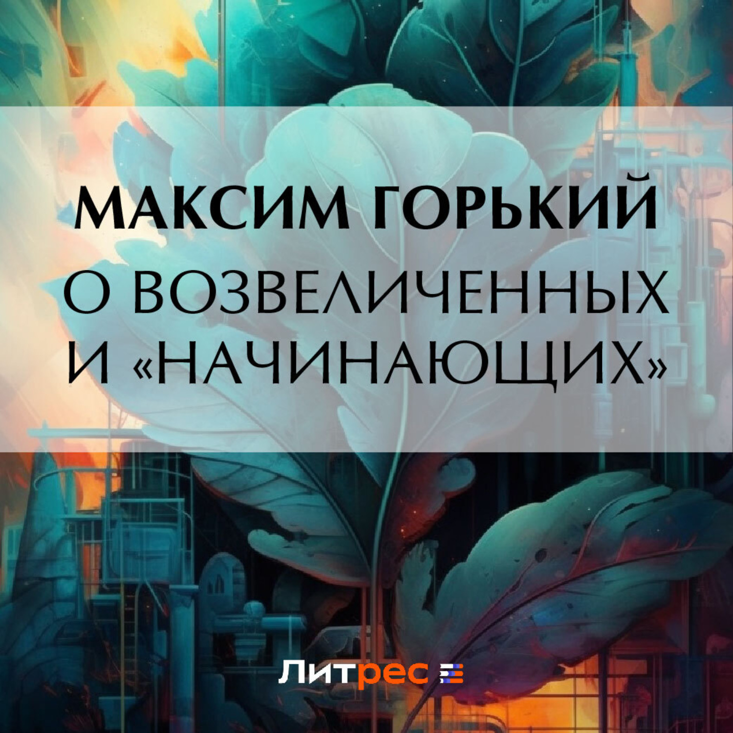 Обложка книги «О возвеличенных и «начинающих»»