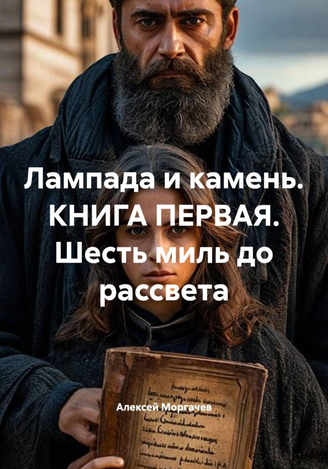 Обложка книги «Лампада и камень. КНИГА ПЕРВАЯ. Шесть миль до рассвета»