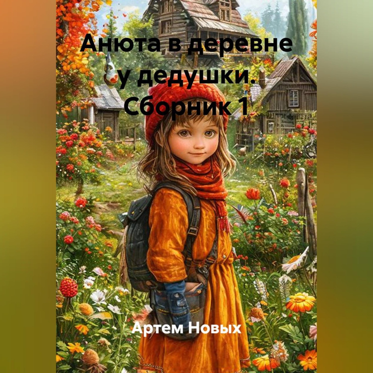 Обложка книги «Анюта в деревне у дедушки. Сборник 1»