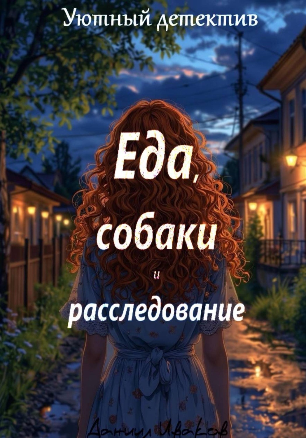 Обложка книги «Еда, собаки и расследование»