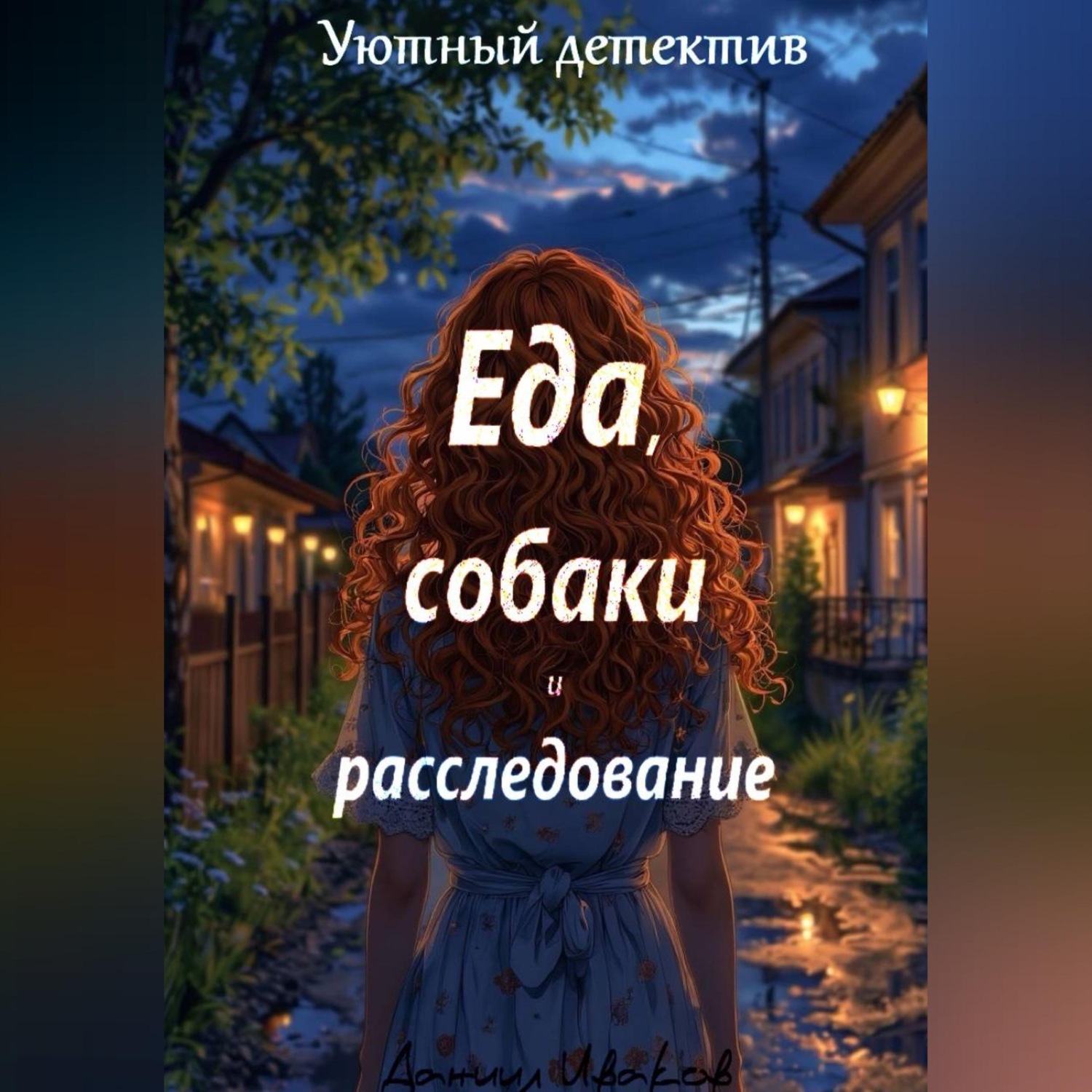 Обложка книги «Еда, собаки и расследование»
