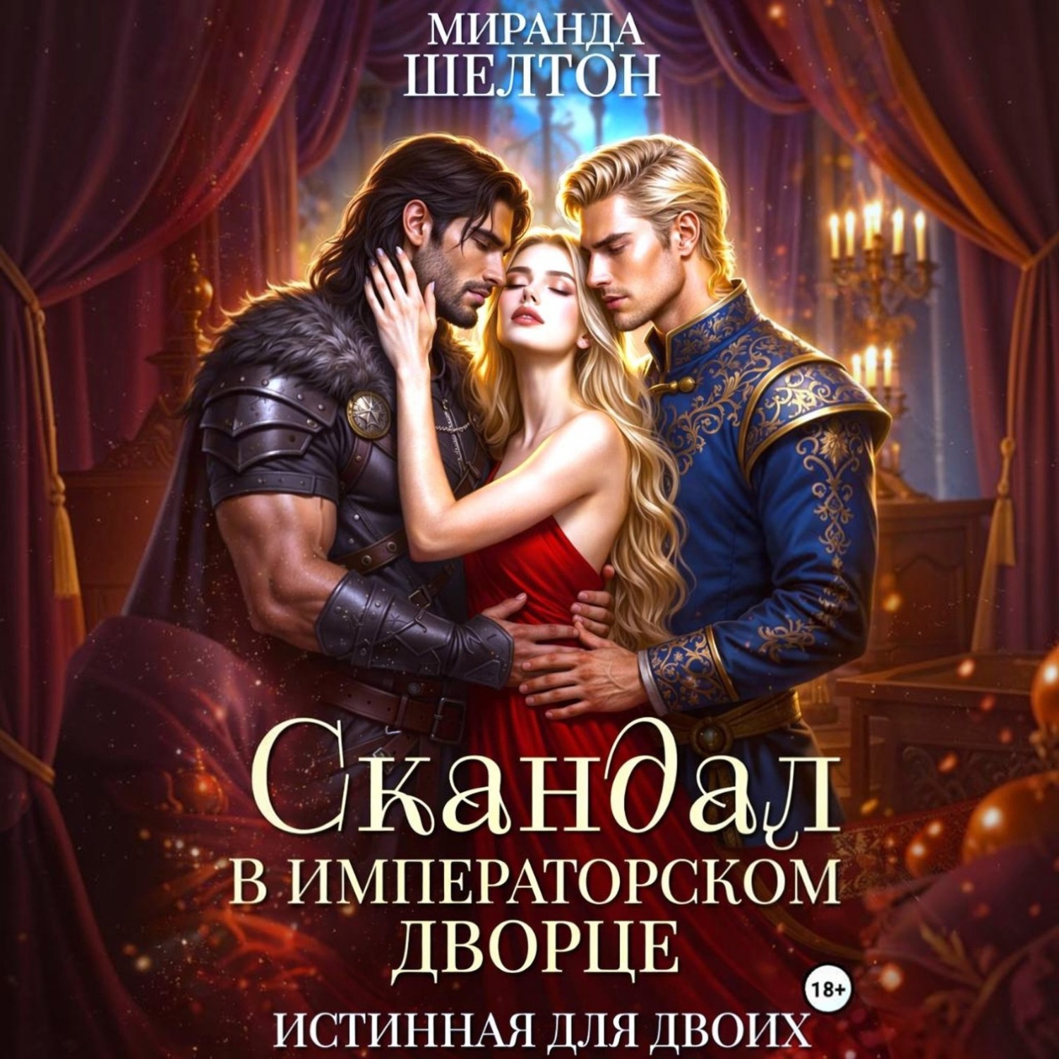Обложка книги «Скандал в императорском дворце. Истинная для двоих»