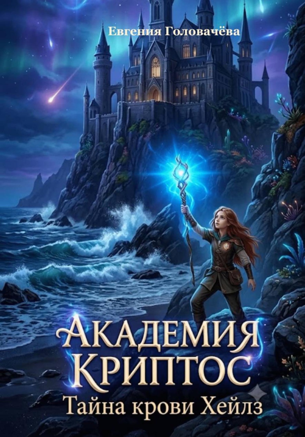 Обложка книги «Академия Криптос. Тайна крови Хейлз»