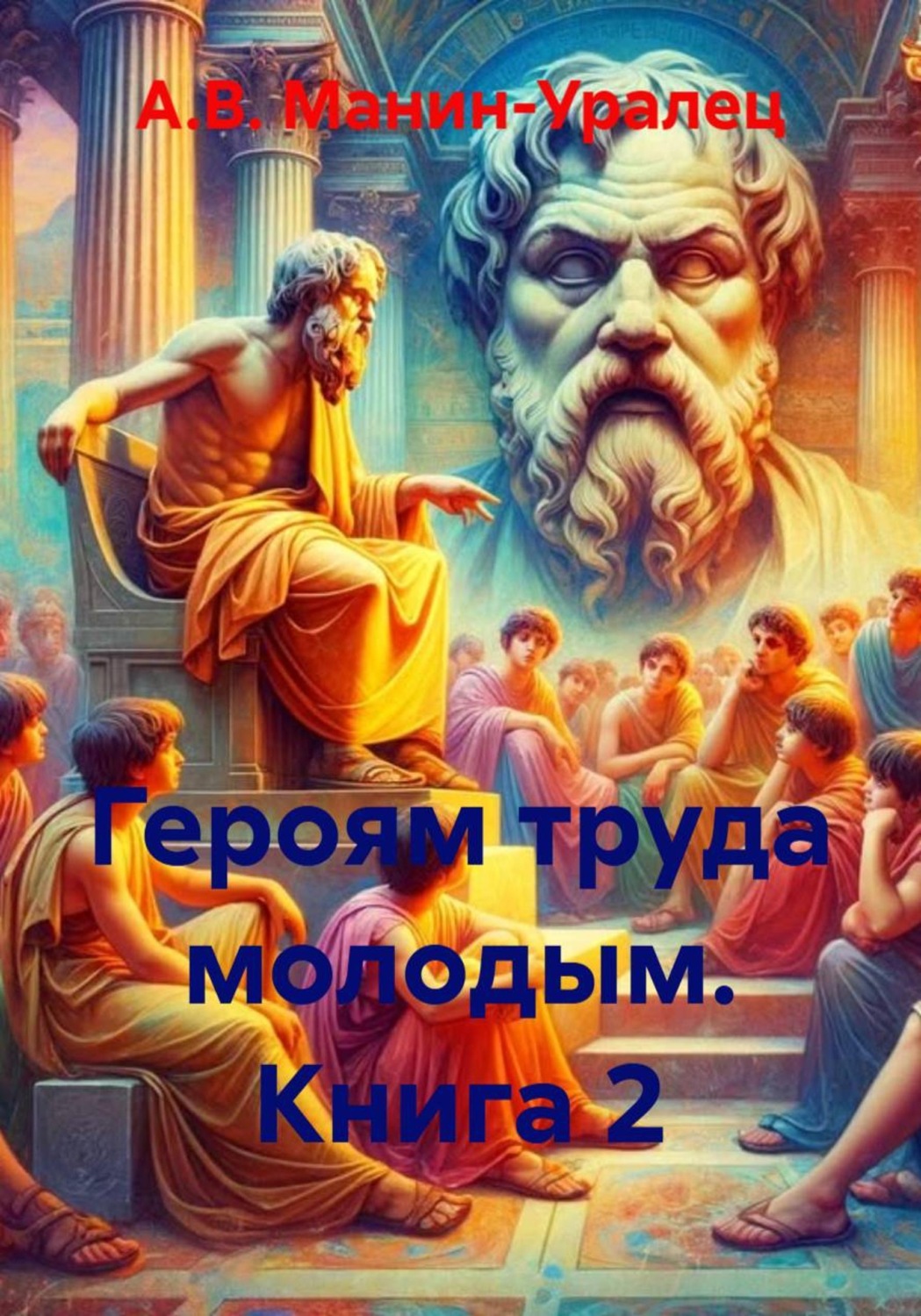 Обложка книги «Героям труда молодым. Книга 2»