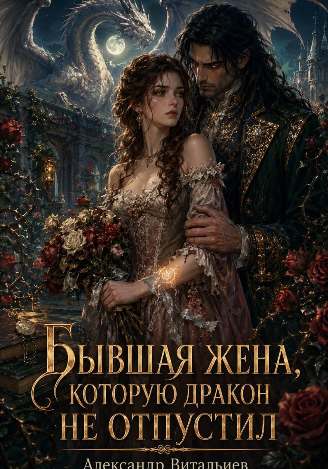 Обложка книги «Бывшая жена, которую дракон не отпустил»