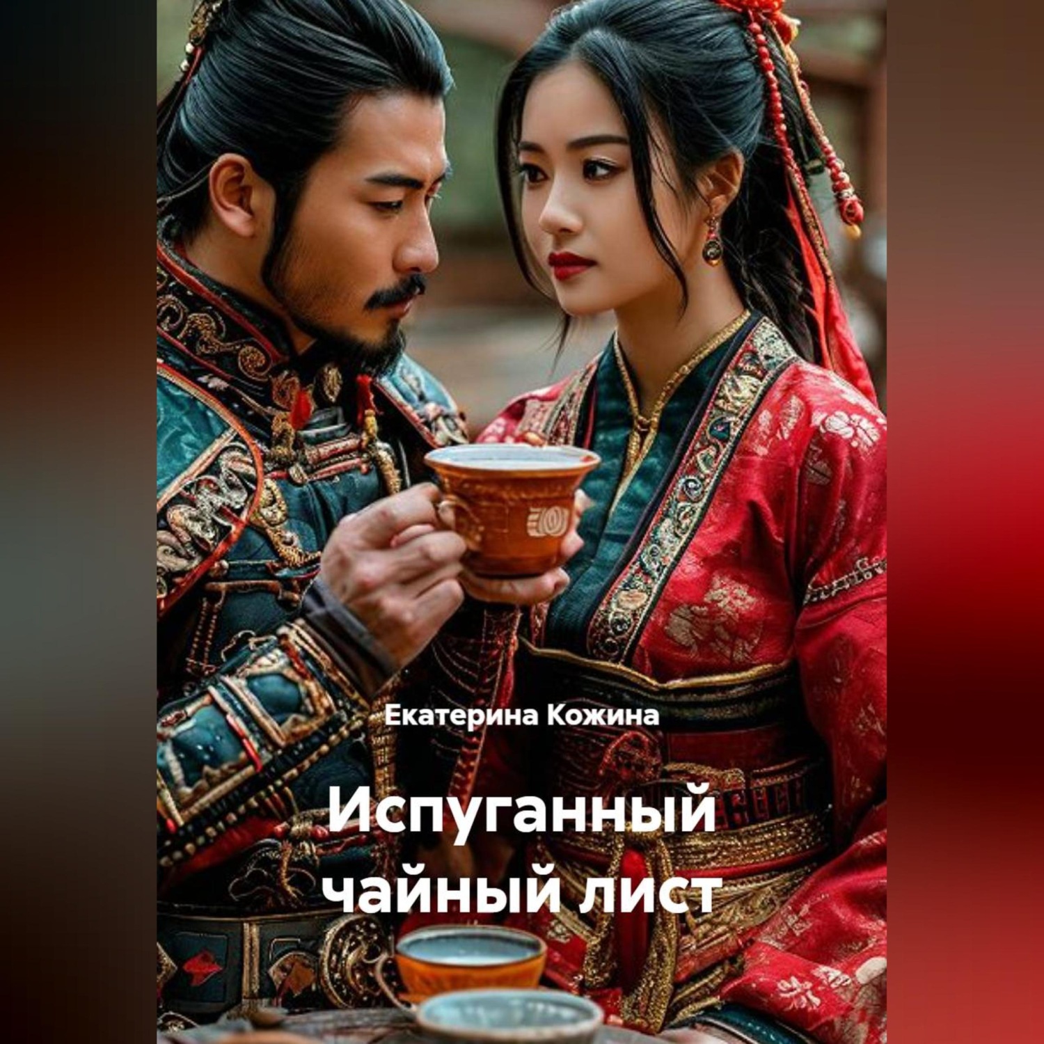 Обложка книги «Испуганный чайный лист»