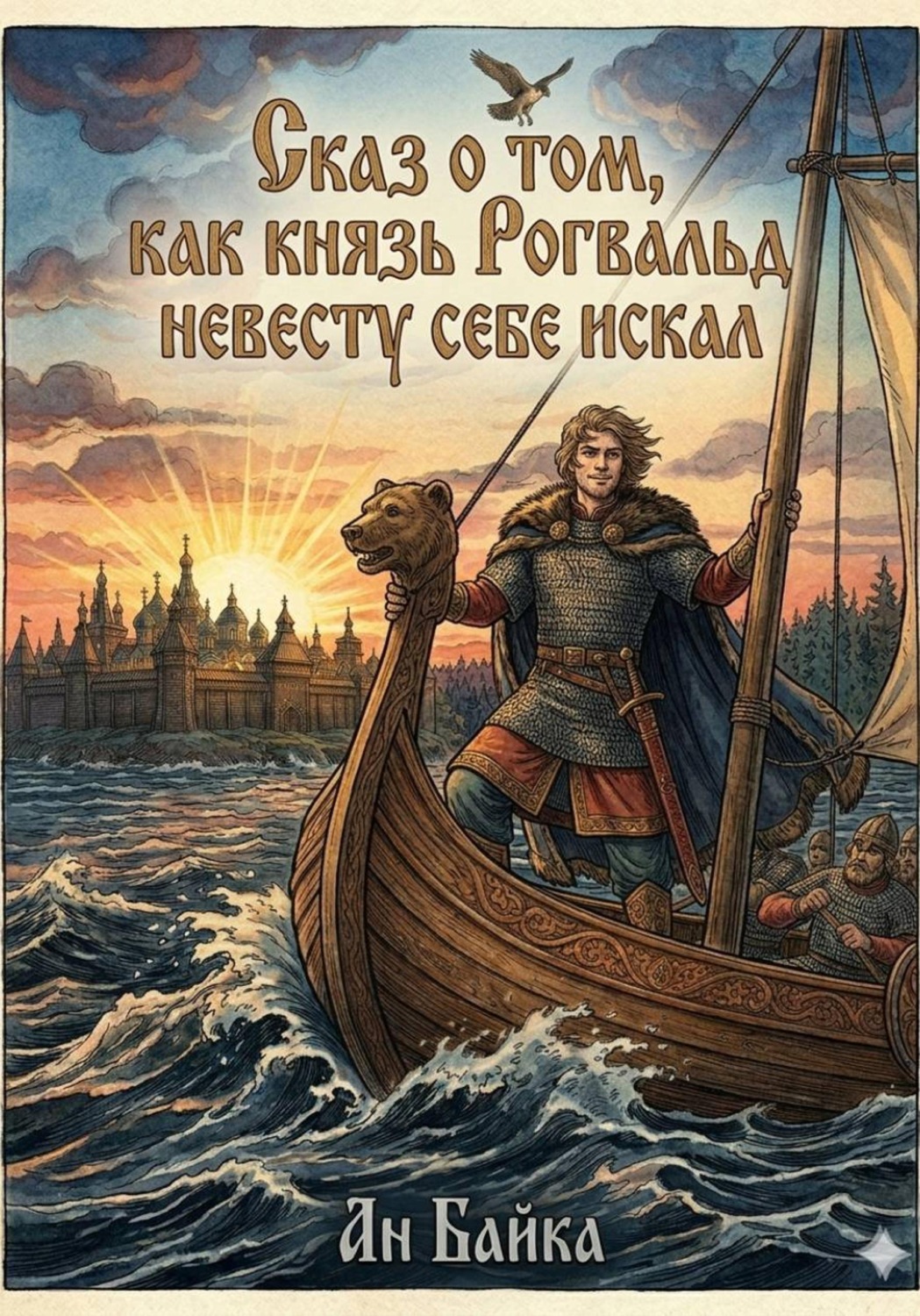 Обложка книги «Сказ о том, как князь Рогвальд невесту себе искал»