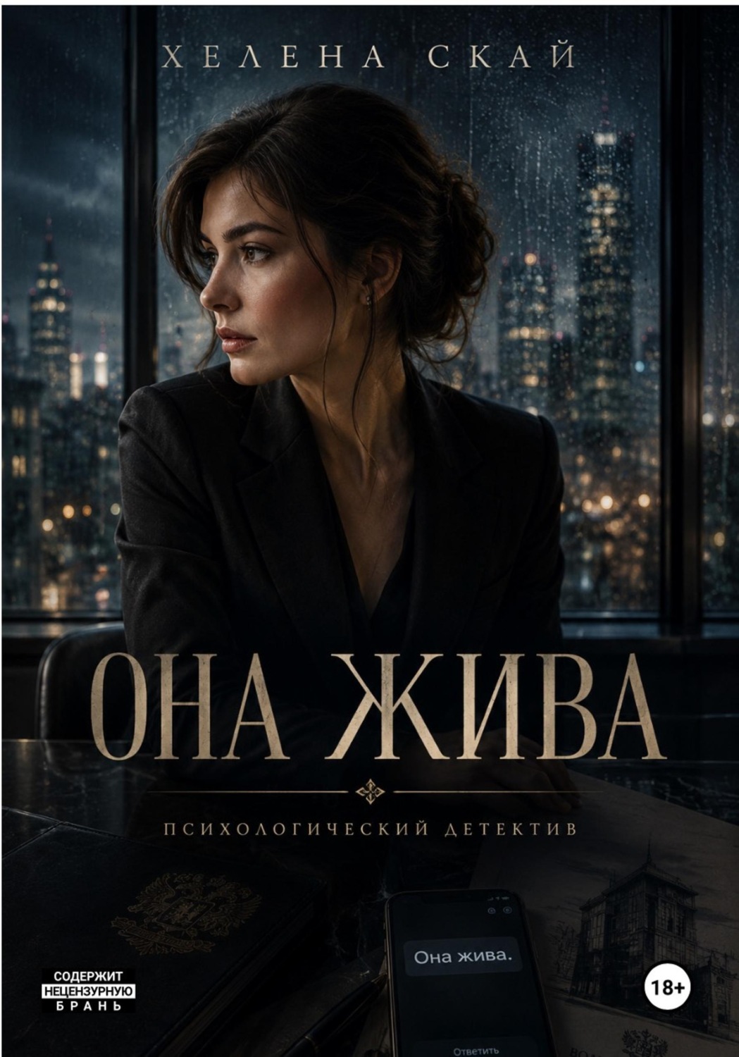 Обложка книги «Она жива»