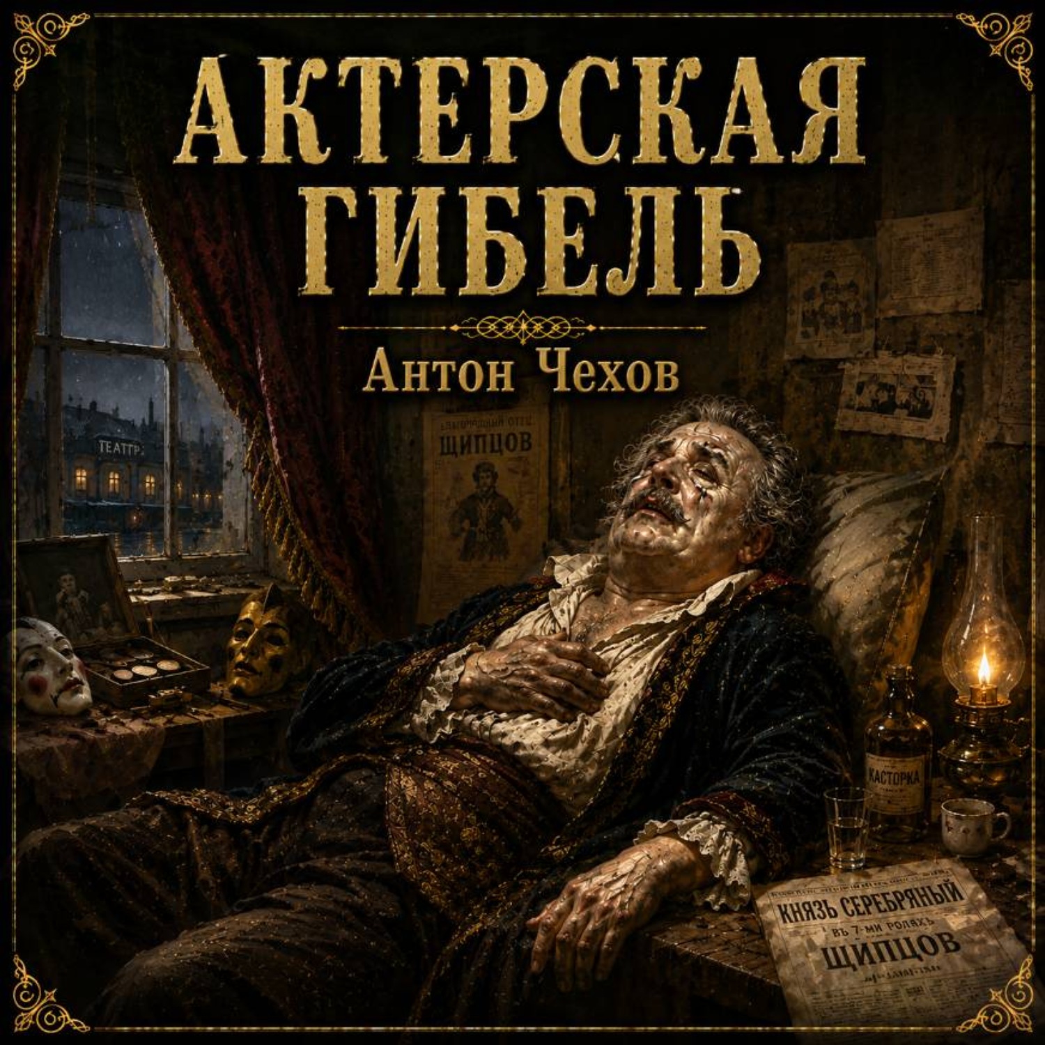 Обложка книги «Актерская гибель»