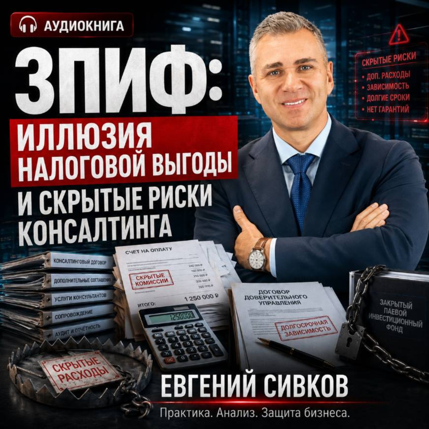 Обложка книги «ЗПИФ: иллюзия налоговой выгоды и скрытые риски консалтинга»