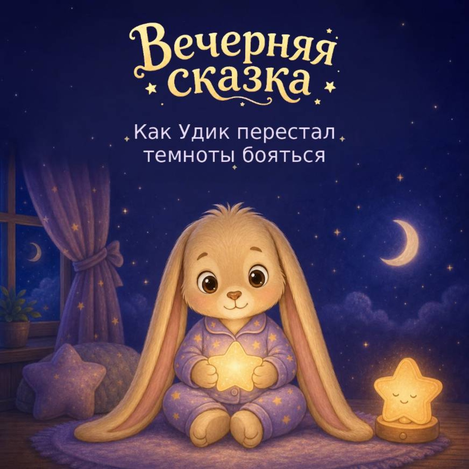 Обложка книги «Как Удик перестал темноты боятся»