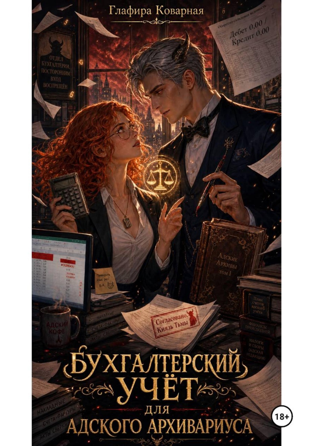 Обложка книги «Бухгалтерский учёт для адского архивариуса»