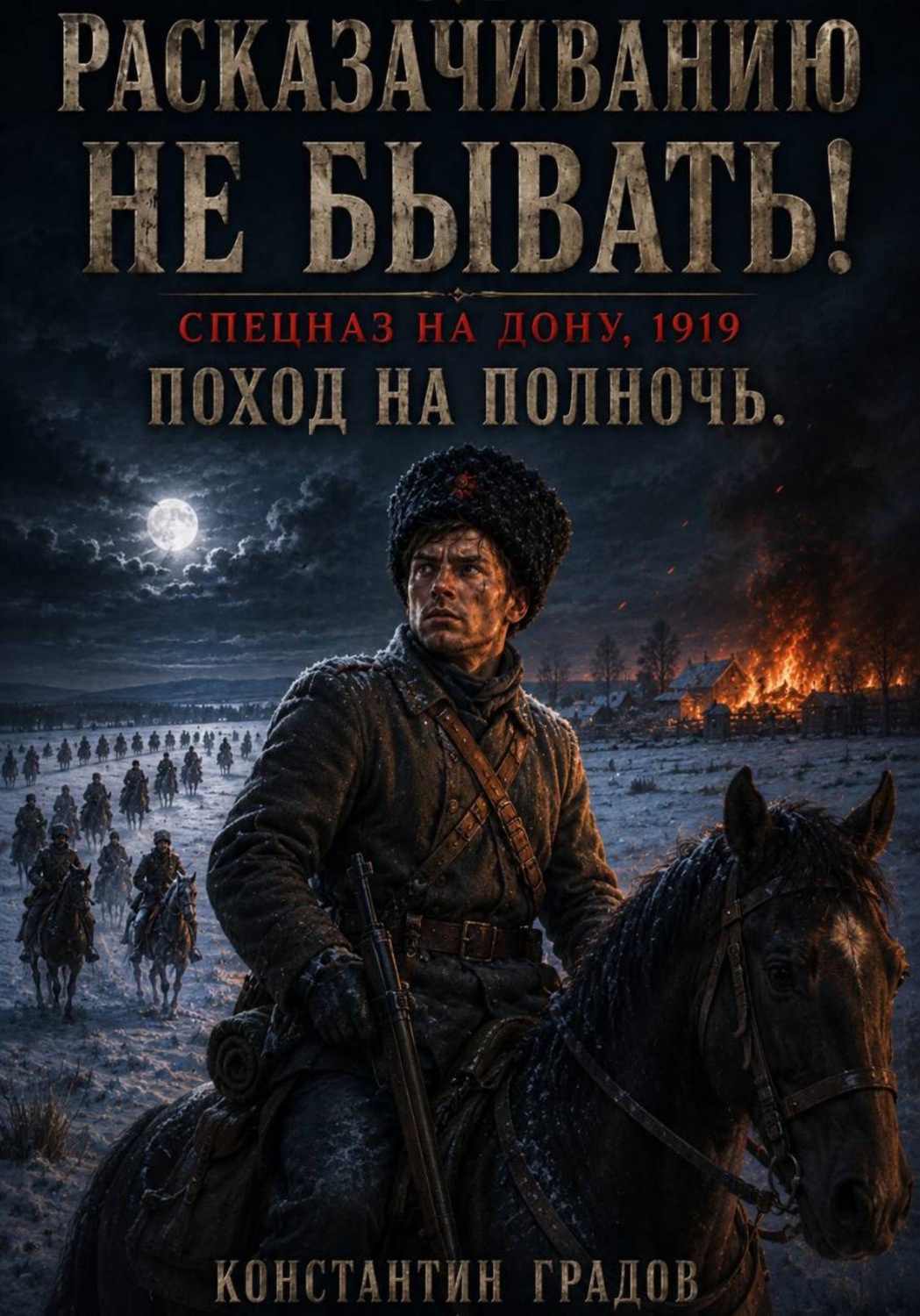 Обложка книги «Расказачиванию не бывать! Поход на полночь»