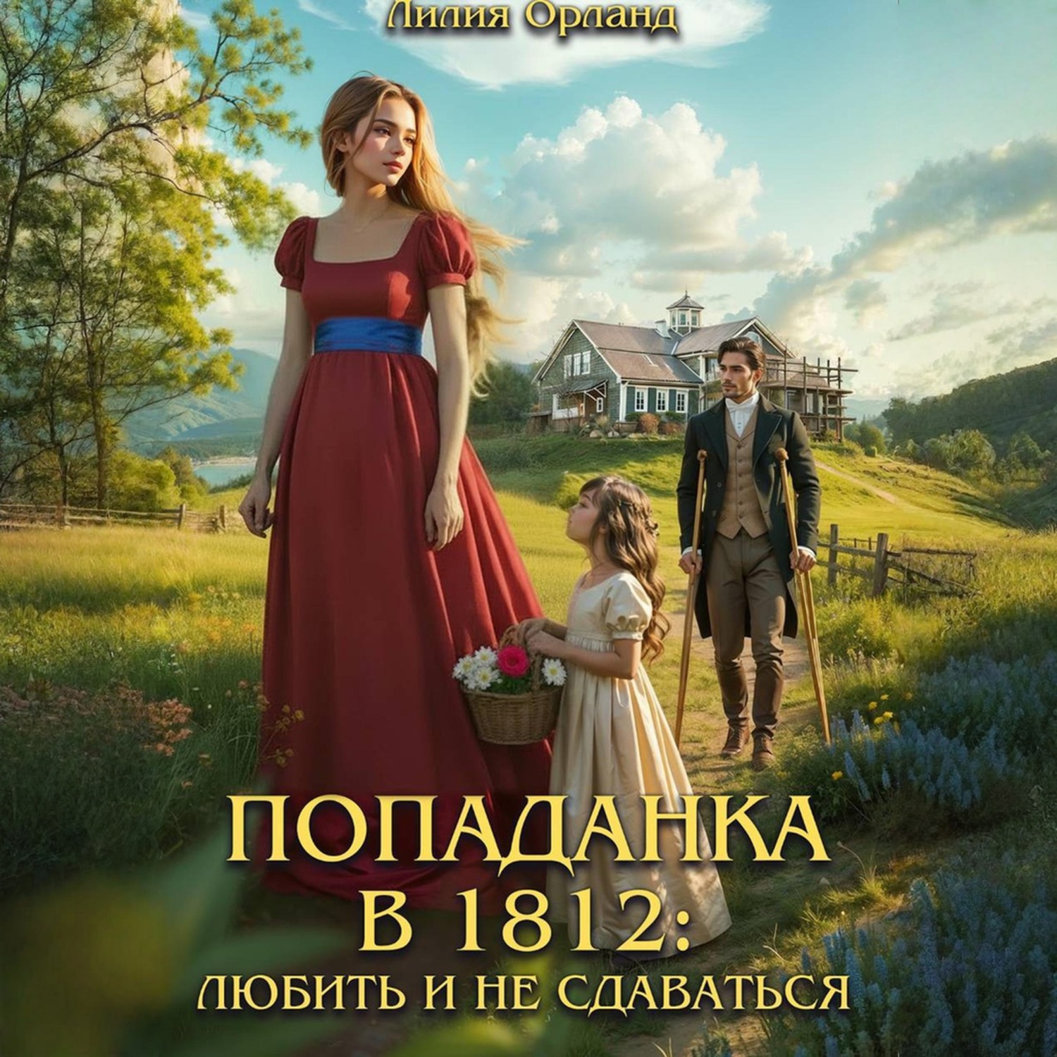 Обложка книги «Попаданка в 1812: Любить и не сдаваться»