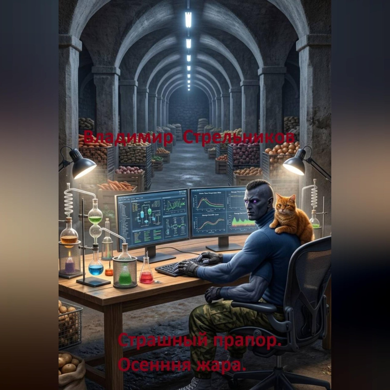 Обложка книги «Страшный прапор. Осенняя жара»
