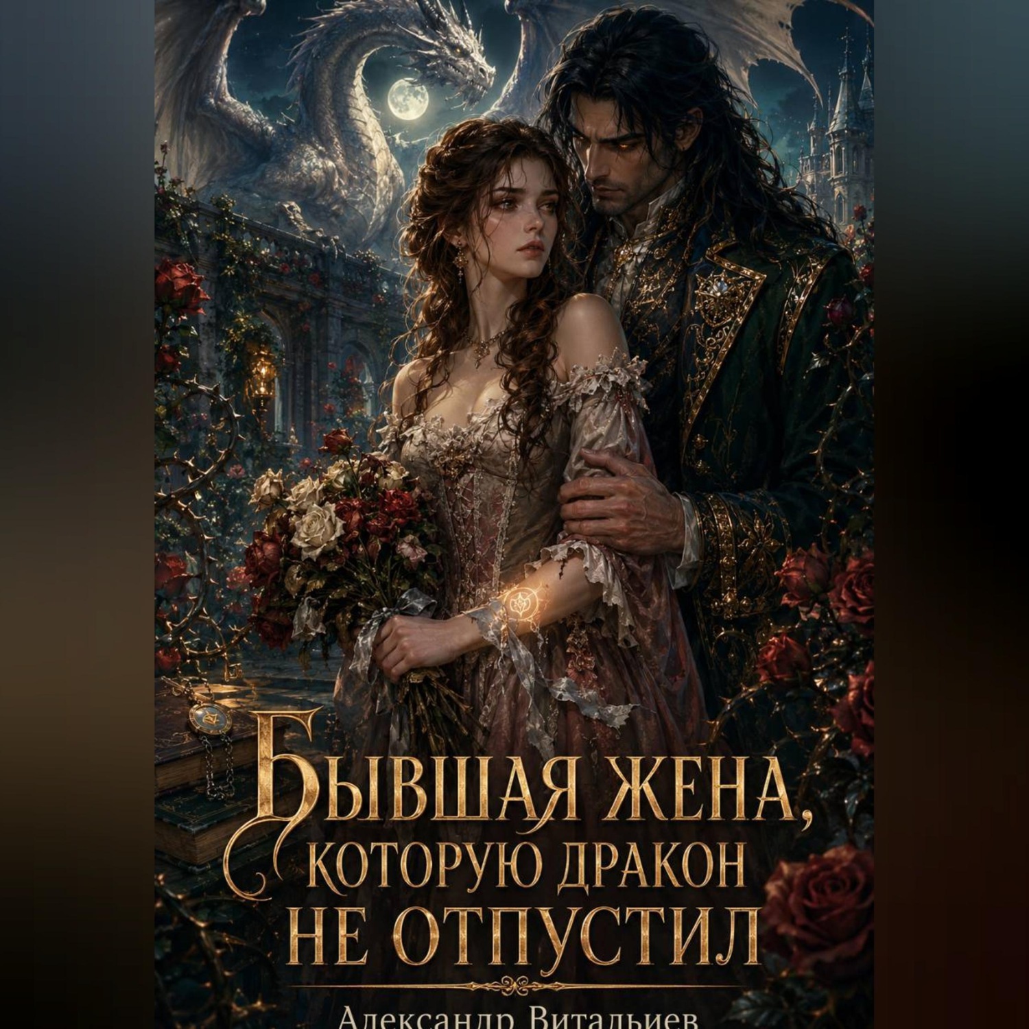 Обложка книги «Бывшая жена, которую дракон не отпустил»
