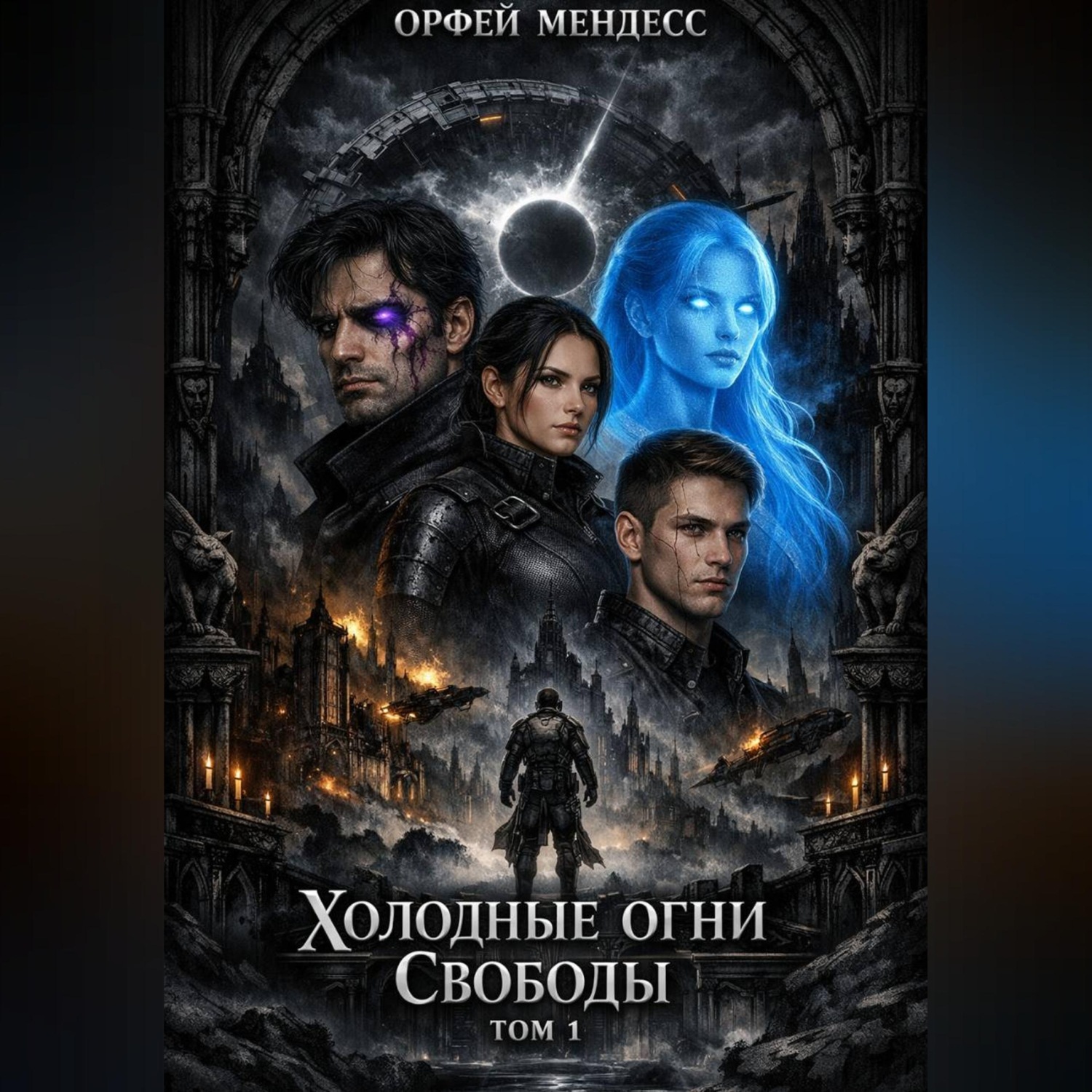 Обложка книги «Холодные огни свободы Том 1»