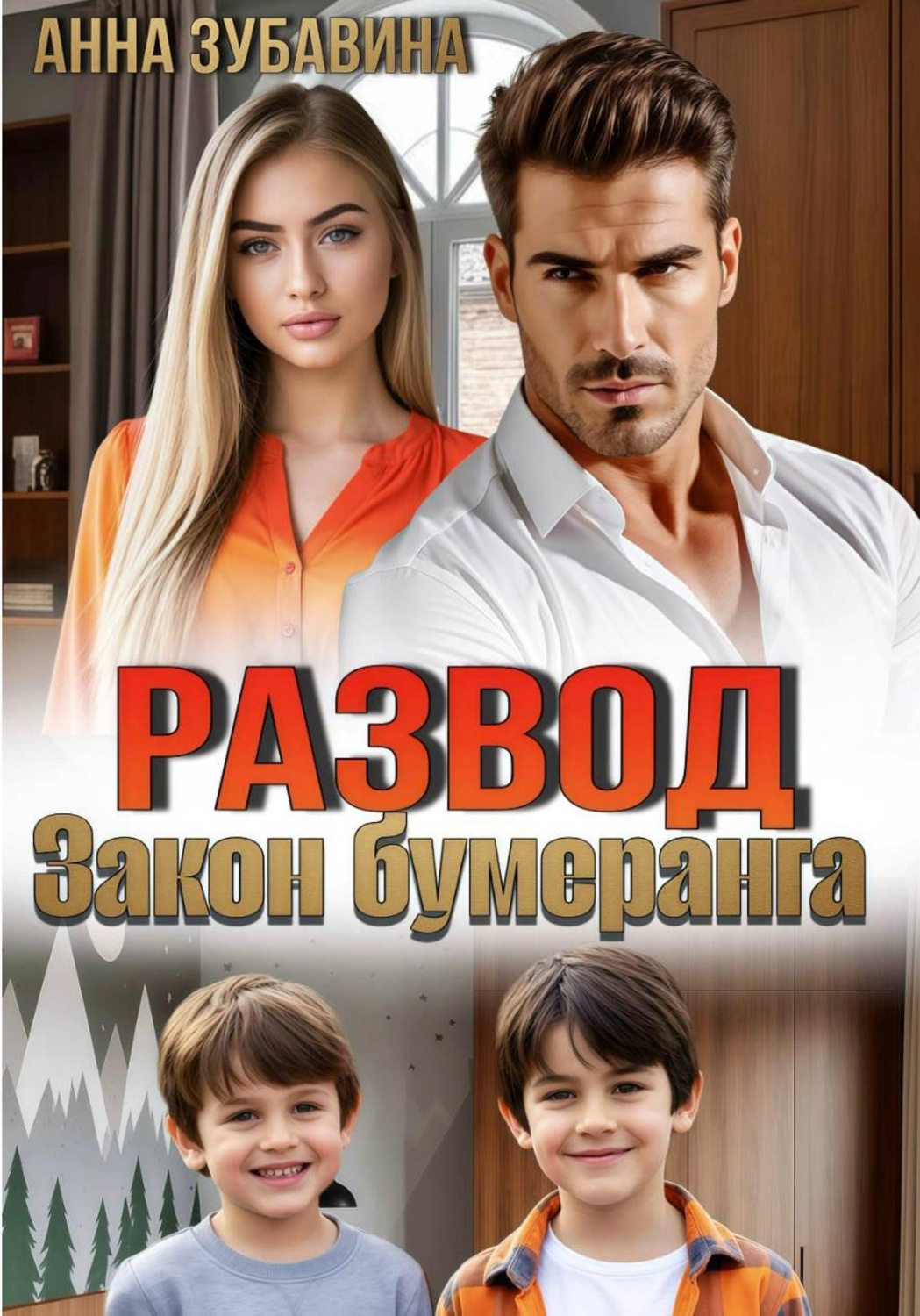 Обложка книги «Развод. Закон бумеранга»