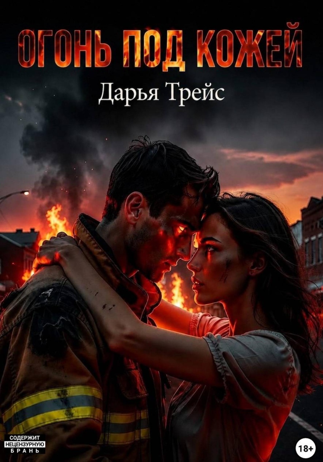 Обложка книги «Огонь под кожей»