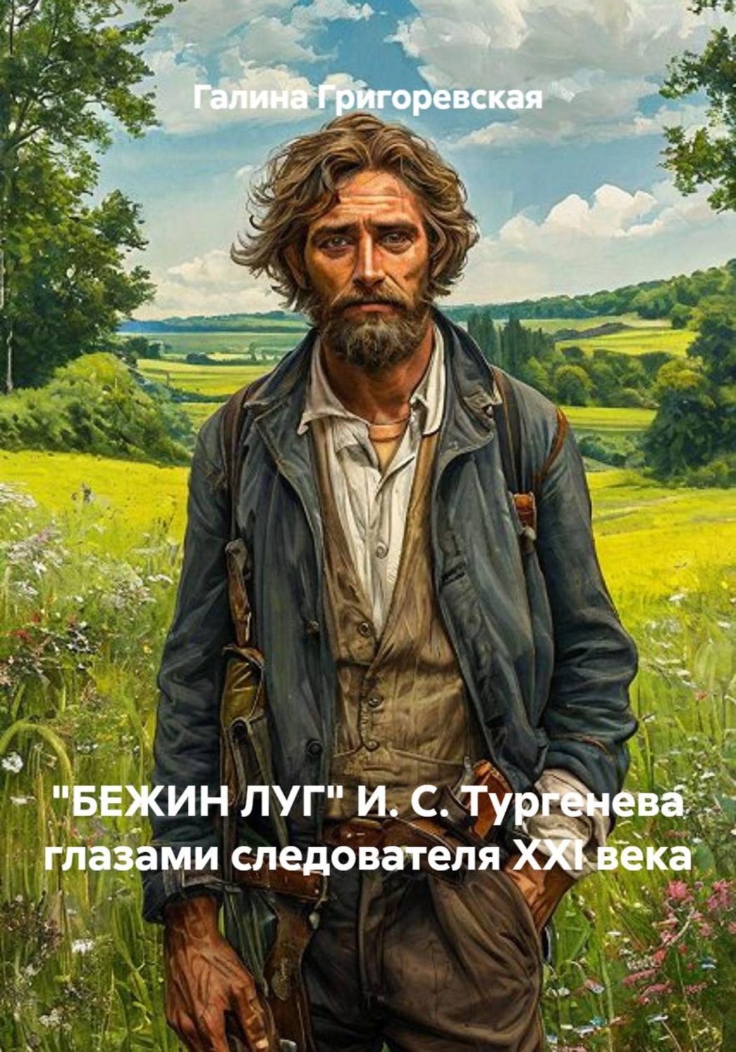 Обложка книги «"БЕЖИН ЛУГ" И. С. Тургенева глазами следователя ХХI века»