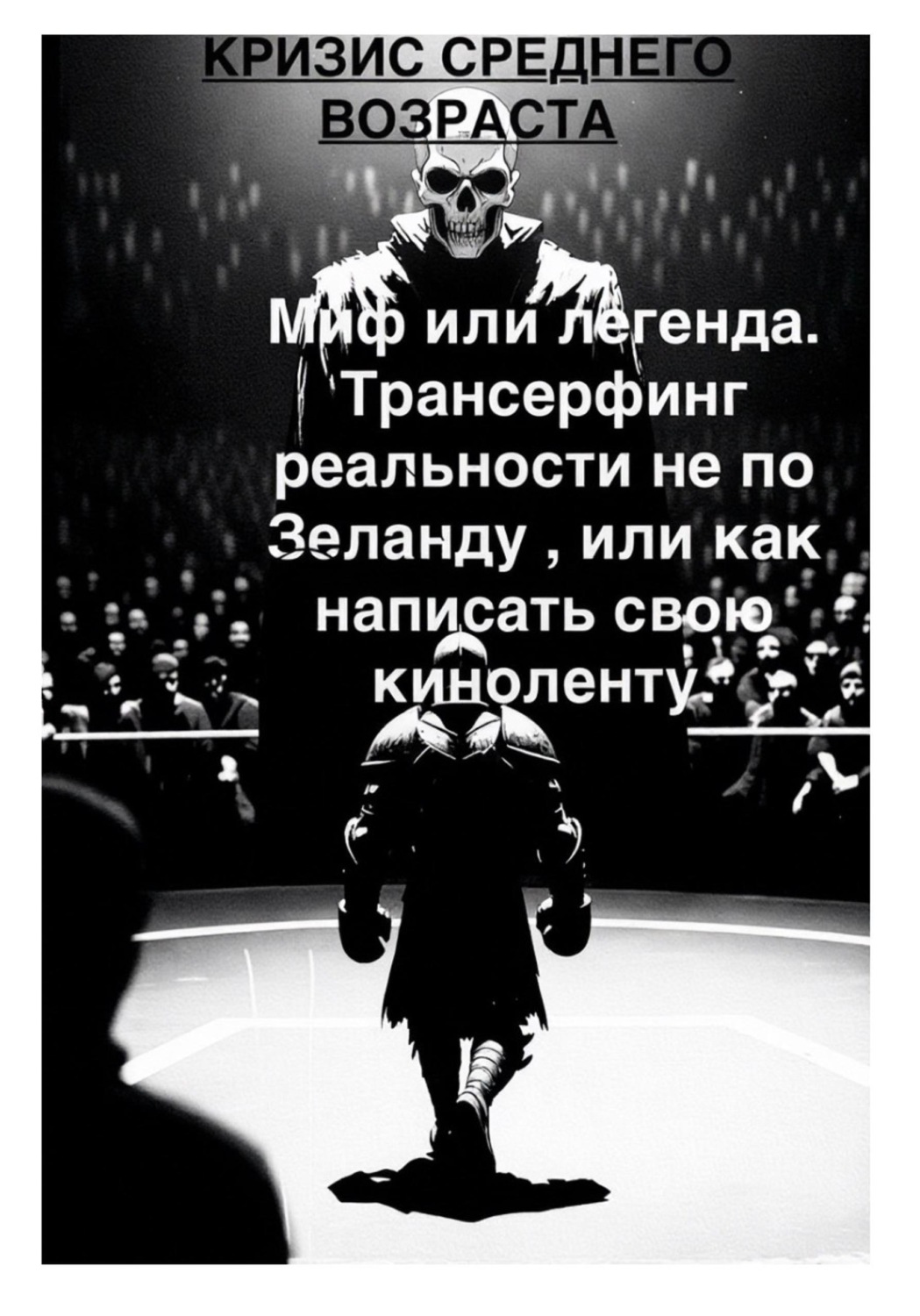 Обложка книги «Кризис среднего возраста и с чем его едят. Миф или легенда Трансерфинг реальности не по Зеланду, или Как написать свою киноленту»