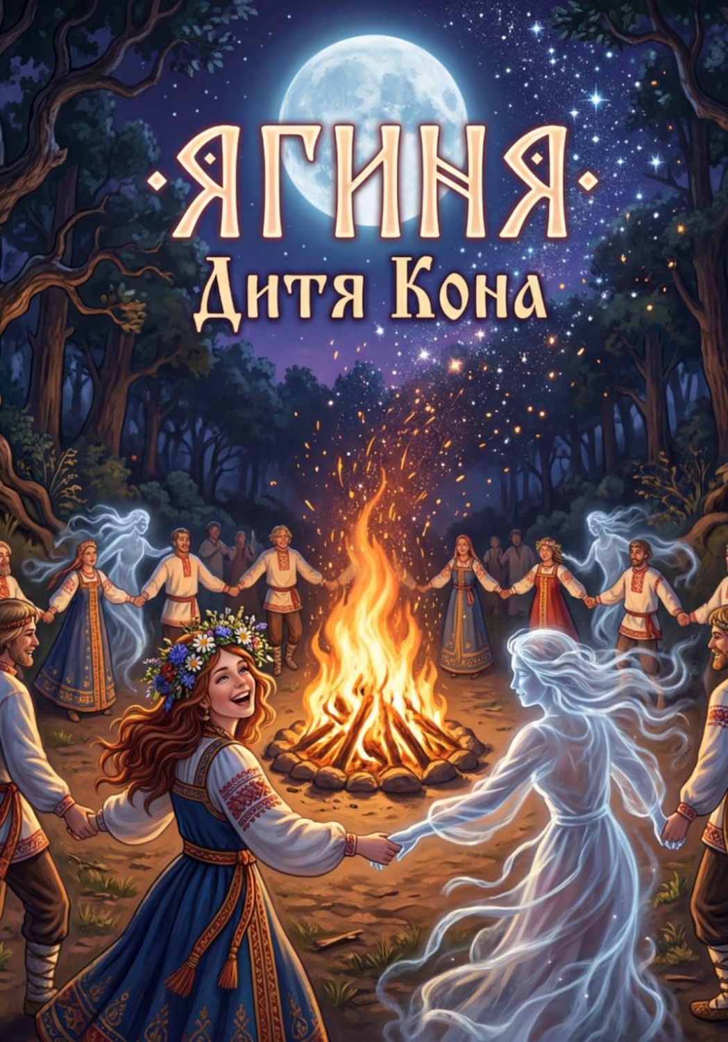 Обложка книги «Ягиня. Дитя Кона»
