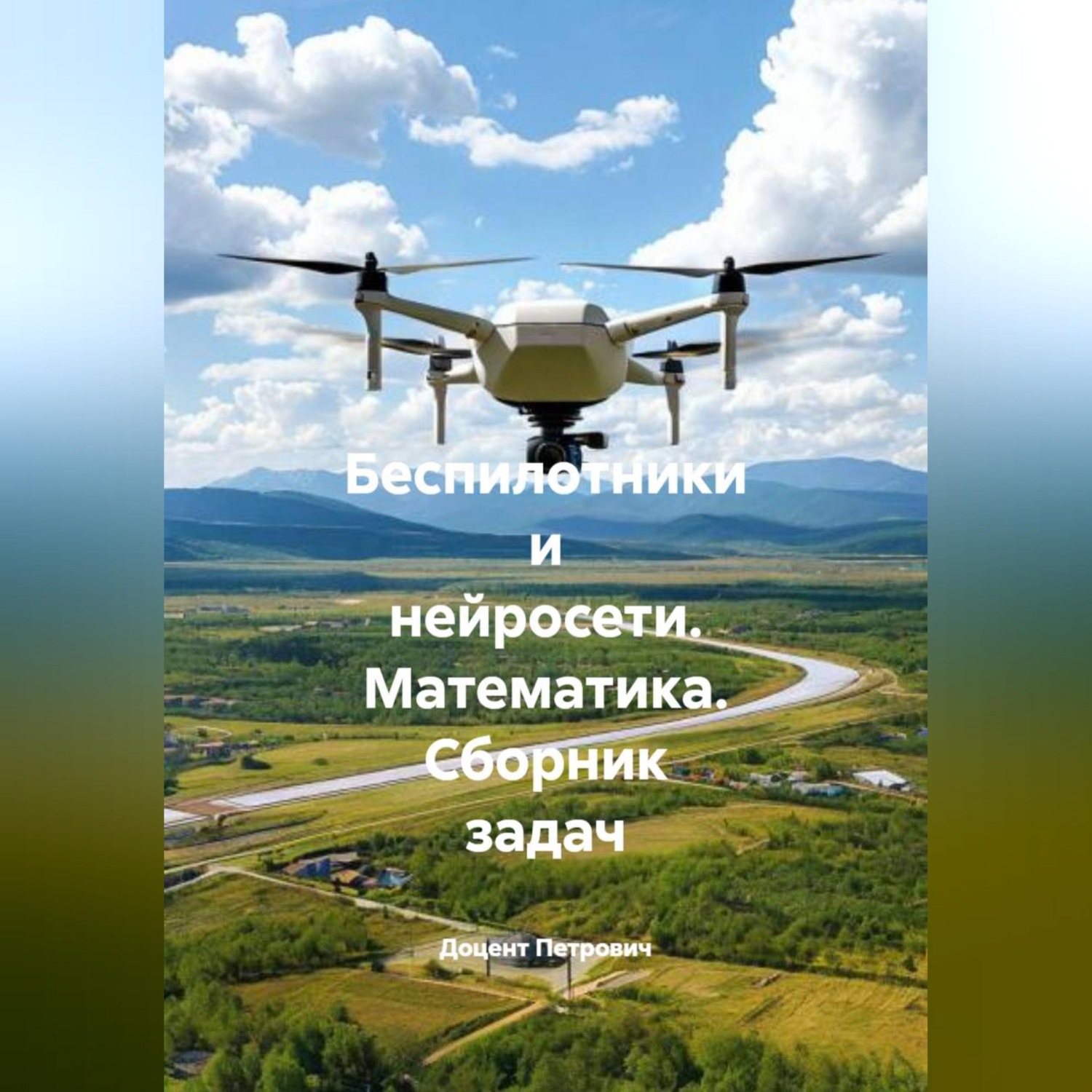 Обложка книги «Беспилотники и нейросети. Математика. Сборник задач»