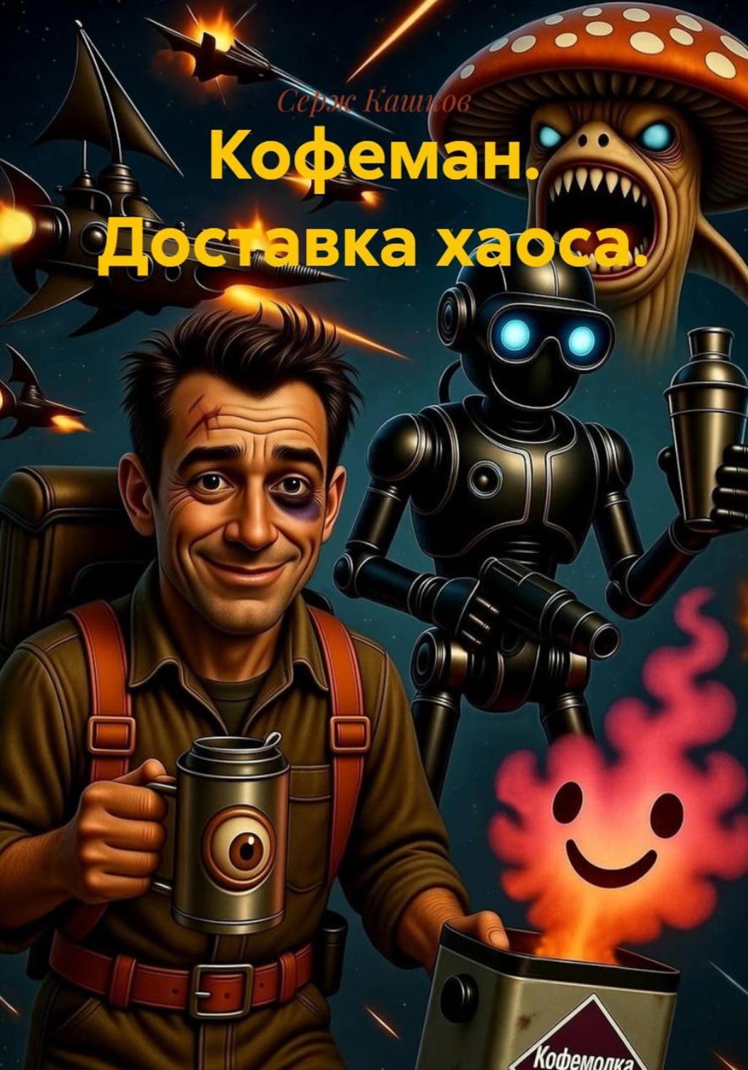 Обложка книги «Кофеман. Доставка хаоса»